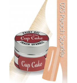 Chiodo Pro  Żel linia cup cake peach sparkle 025